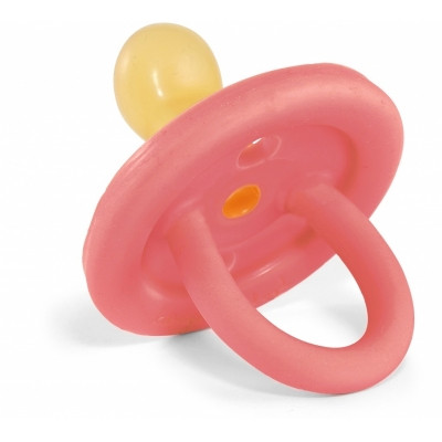 Konges slöjd - Napp anatomisk sugdel, Rose 0-6 mån