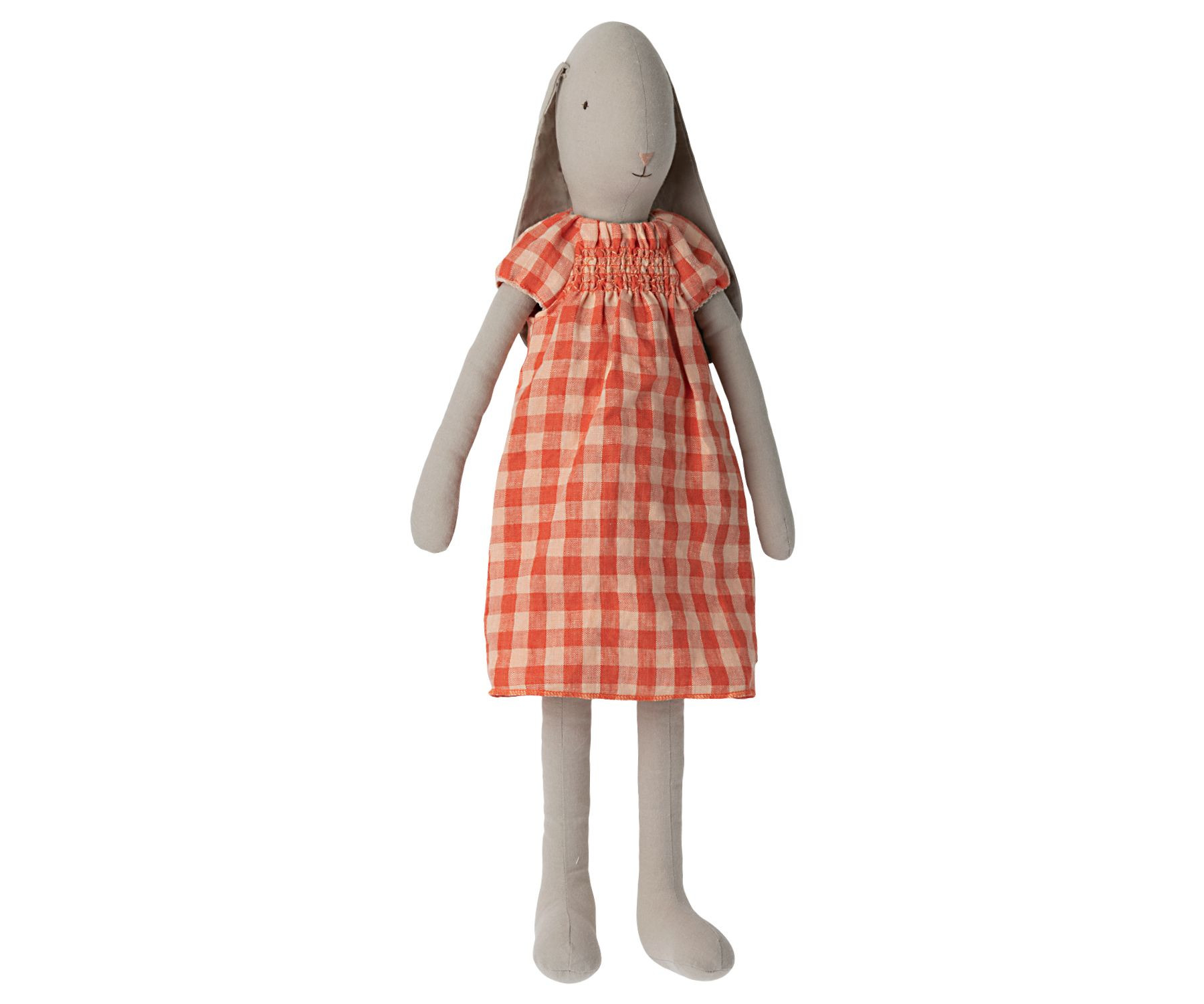 Maileg - Bunny size 5 , Rutig klänning - 5