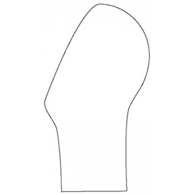 Konges slöjd - Napp anatomisk sugdel, Blush 0-6 mån