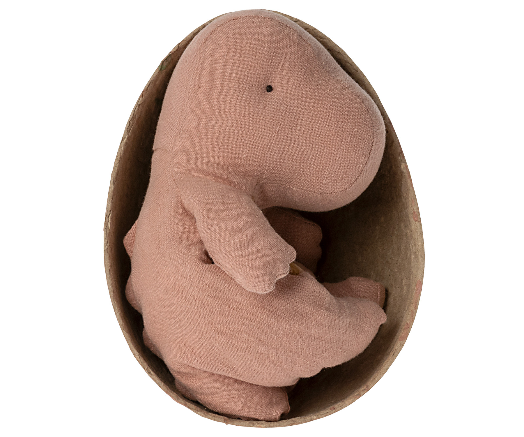 Maileg - Gantosaurus i ägg, liten, Vintage Rose - 4