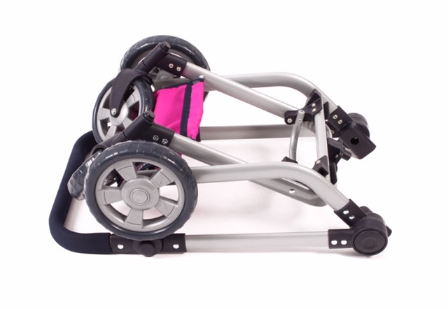 Bayer chic -  Dockvagn Kombi Mika Pink/blue - 6