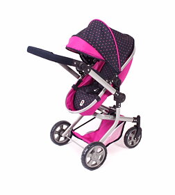 Bayer chic -  Dockvagn Kombi Mika Pink/blue