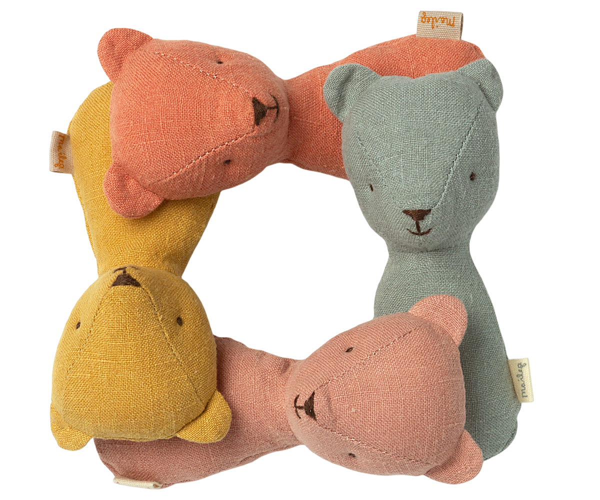 Maileg - Teddy Skallra, Dusty Yellow - 3