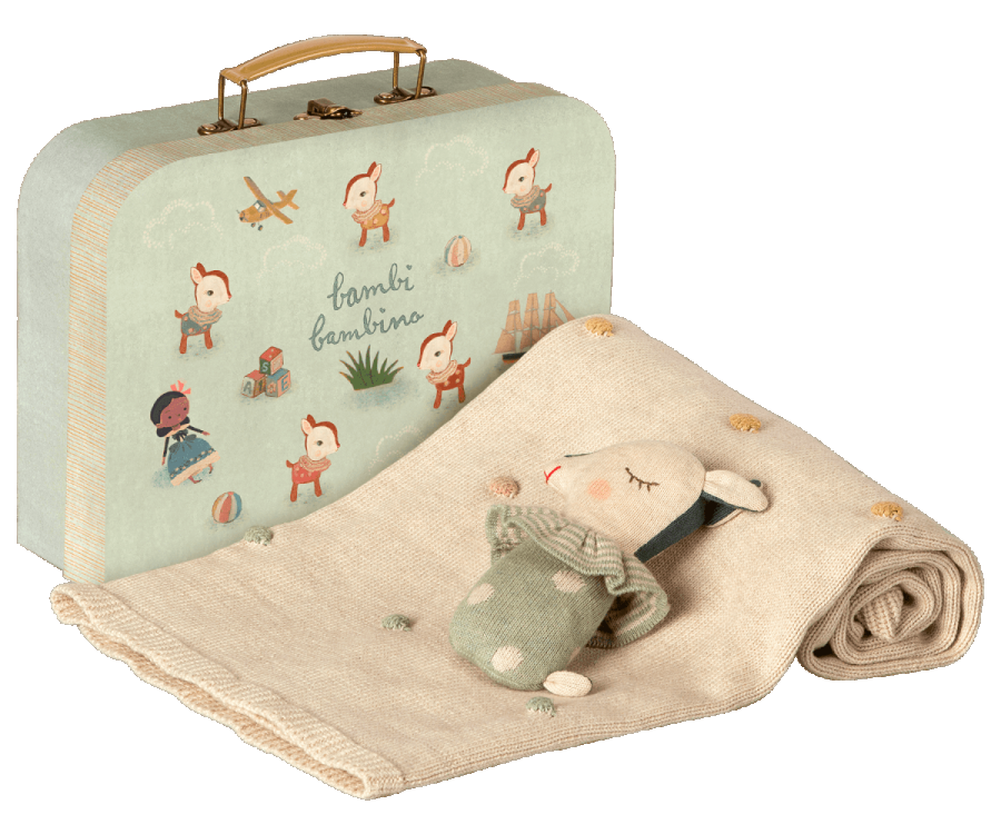 Maileg - Baby gift set - Dusty mint - 2