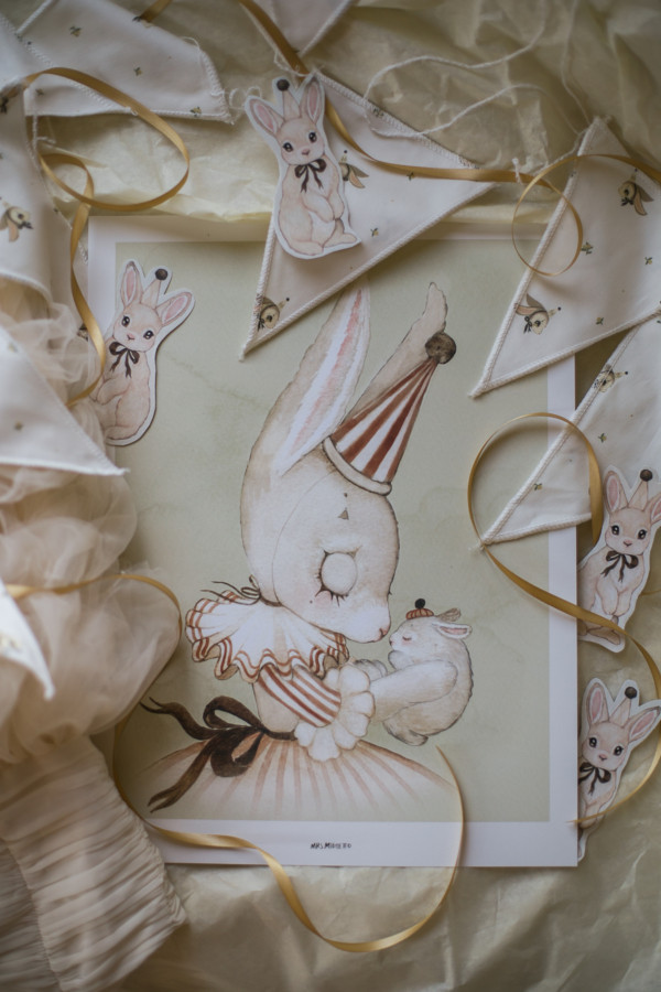 Mrs Mighetto - Poster, Miss Doris 50x70 cm - 2