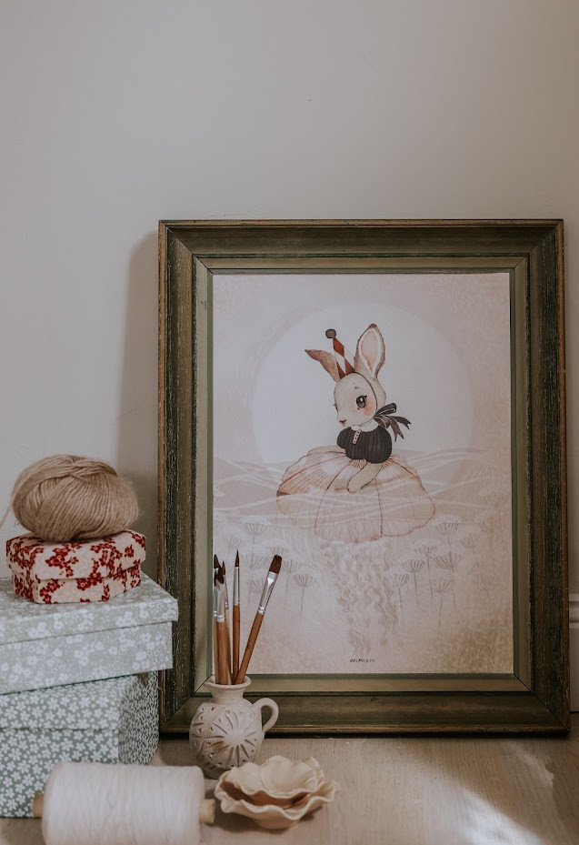 Mrs Mighetto - Poster, Miss Viola 50x70 cm - 4