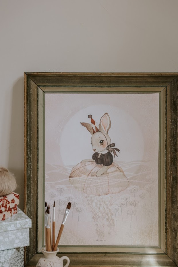 Mrs Mighetto - Poster, Miss Viola 50x70 cm