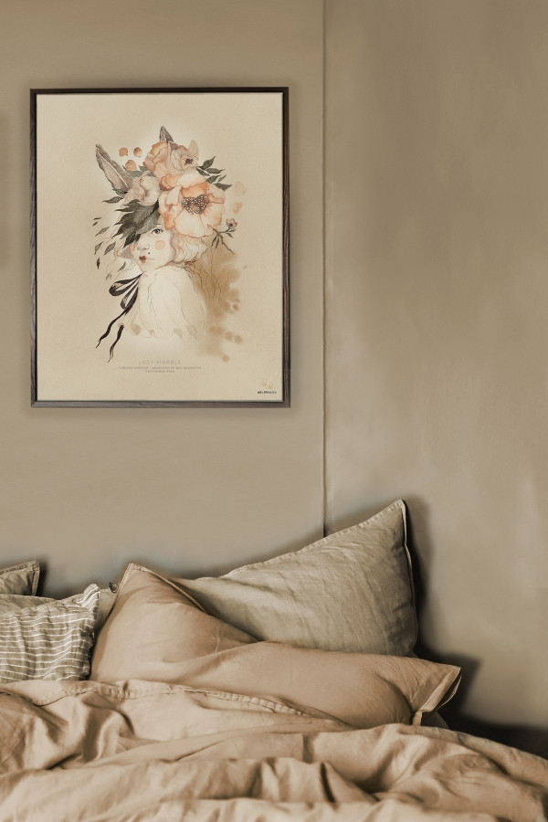 Mrs Mighetto - Poster, Lady Marble 40x50 cm - 4