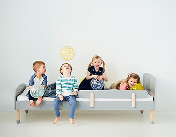 Flexa - Juniorsäng - Single bed grå