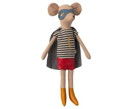 Maileg - Super hero mouse, Medium boy