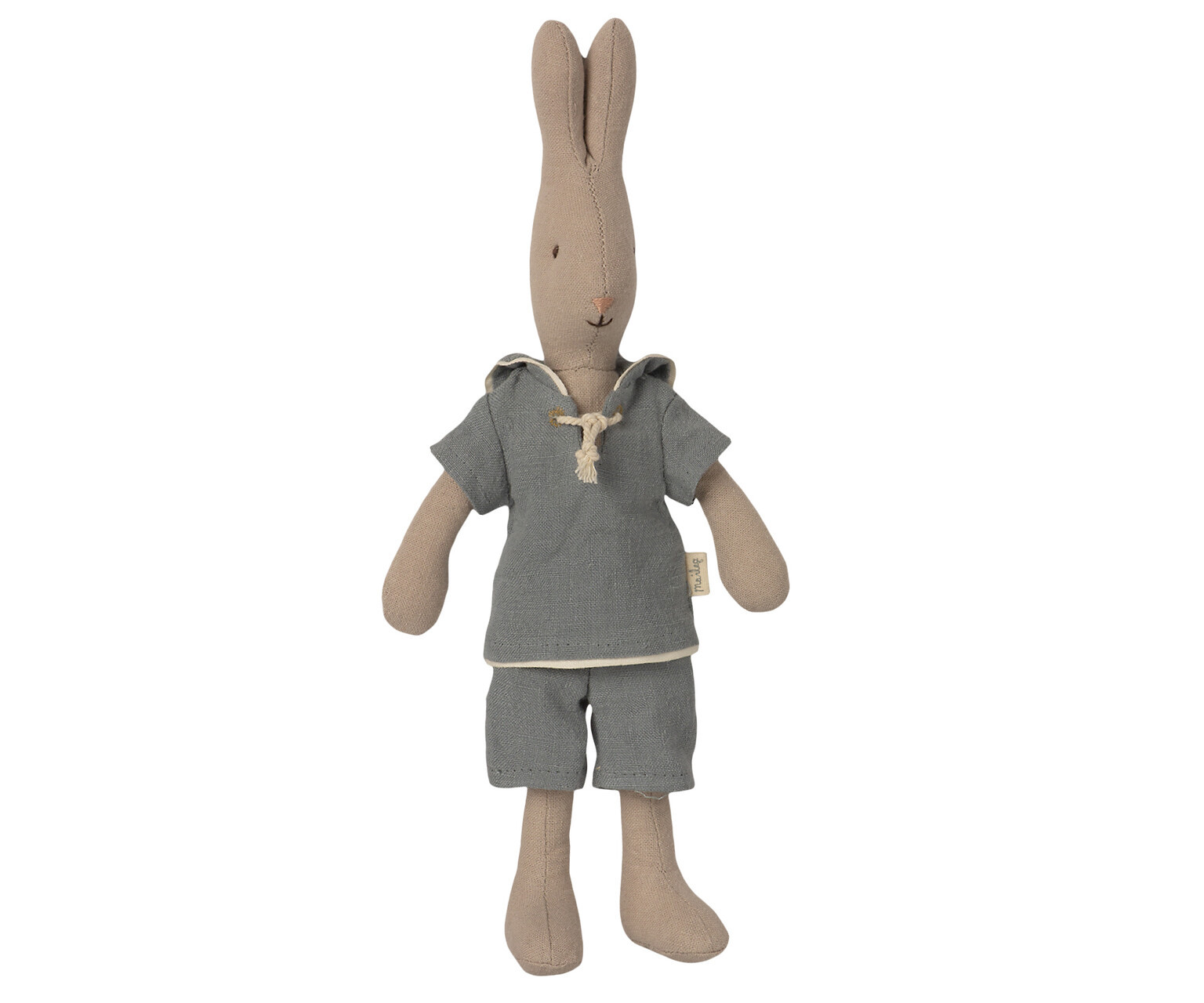 Maileg - Rabbit size 1, Sailor dusty blue