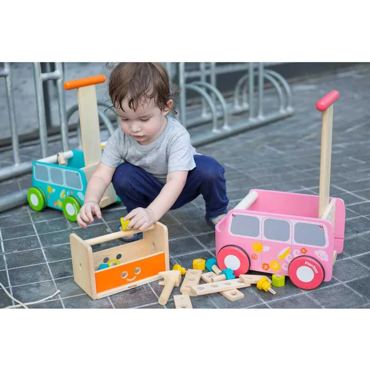 PlanToys - Verktygslåda, robot - 4