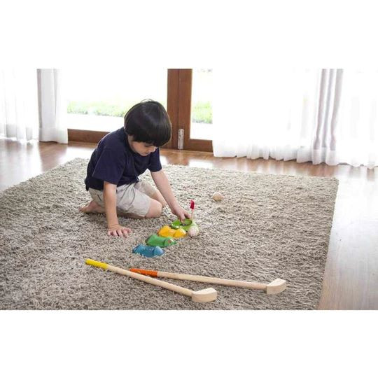 PlanToys - Minigolfset - 2