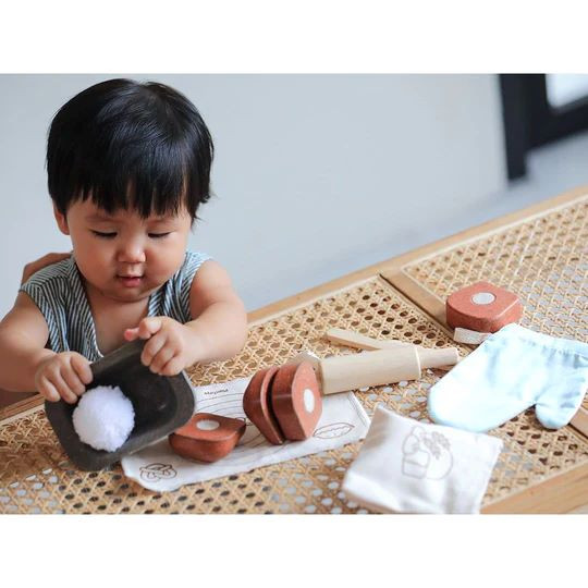 PlanToys - Bread loaf set - 3