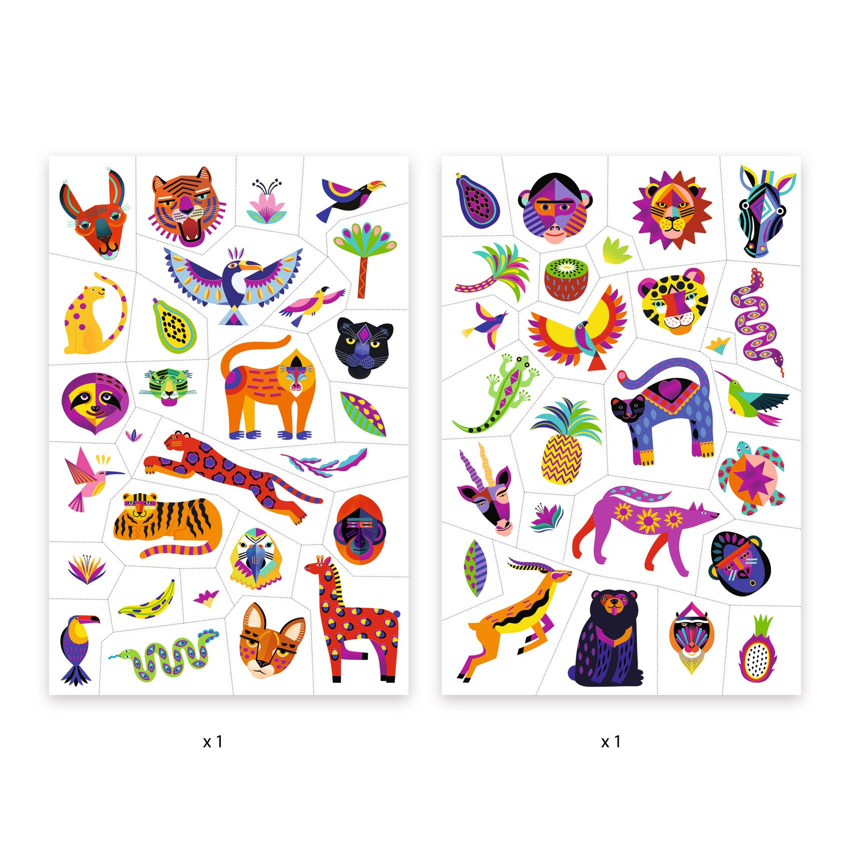 Djeco - Tattoo, Wild Beauty - 2