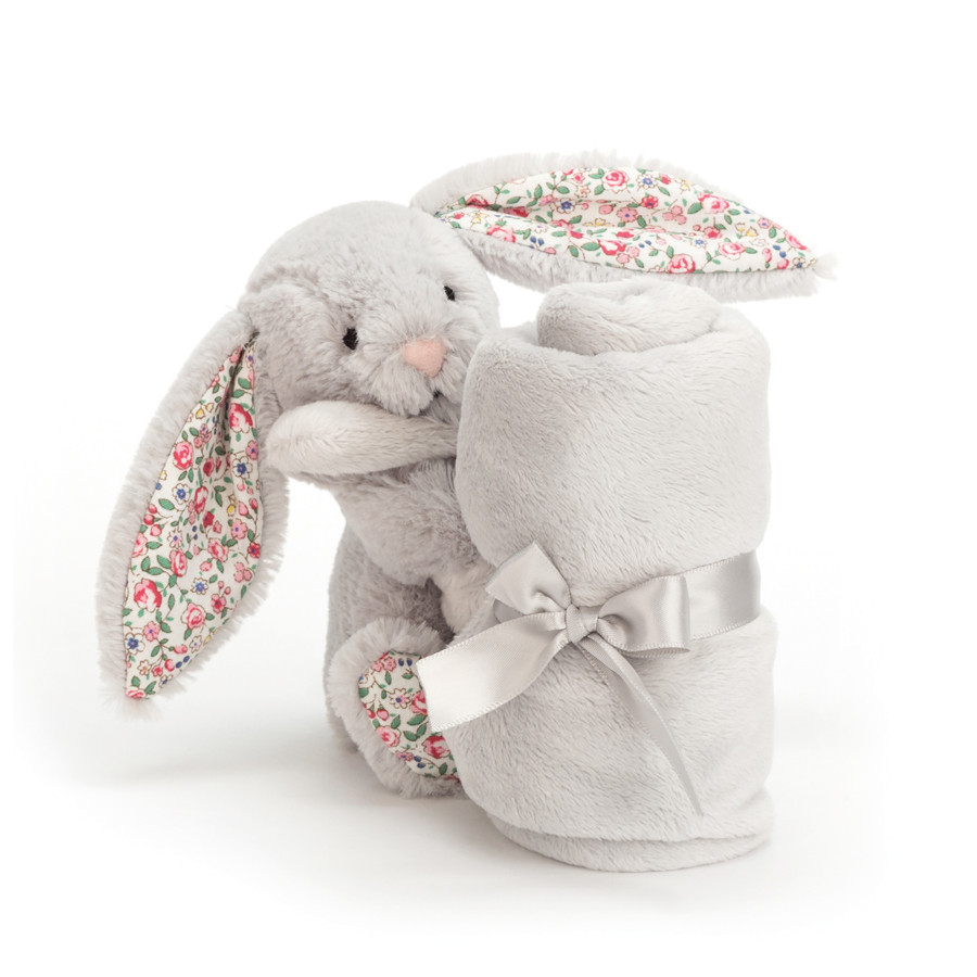Jellycat - Blossom Silver Bunny Soother - 6