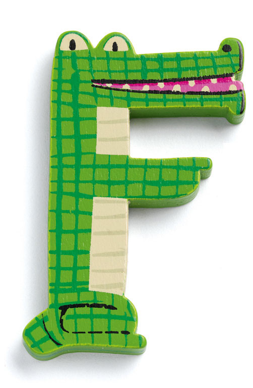 Djeco - Animal Letters - F