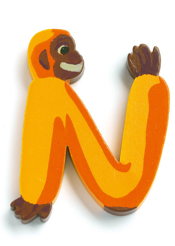 Djeco - Animal Letters - N - 2