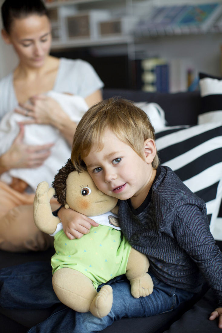 Rubens Baby - Max, m grön body - 4