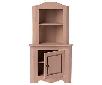 Maileg - Miniature corner cabinet, rose