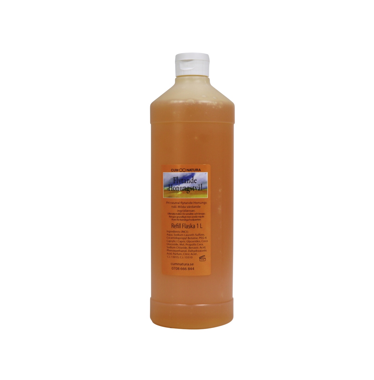 Cum Natura Flytande Honungstvål  refill 1000 ml