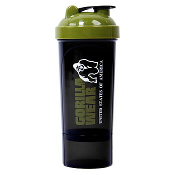Shaker Compact 500 ml, black/army green