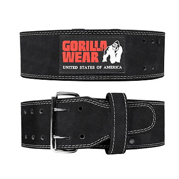 4 Inch Powerlifting Belt, black