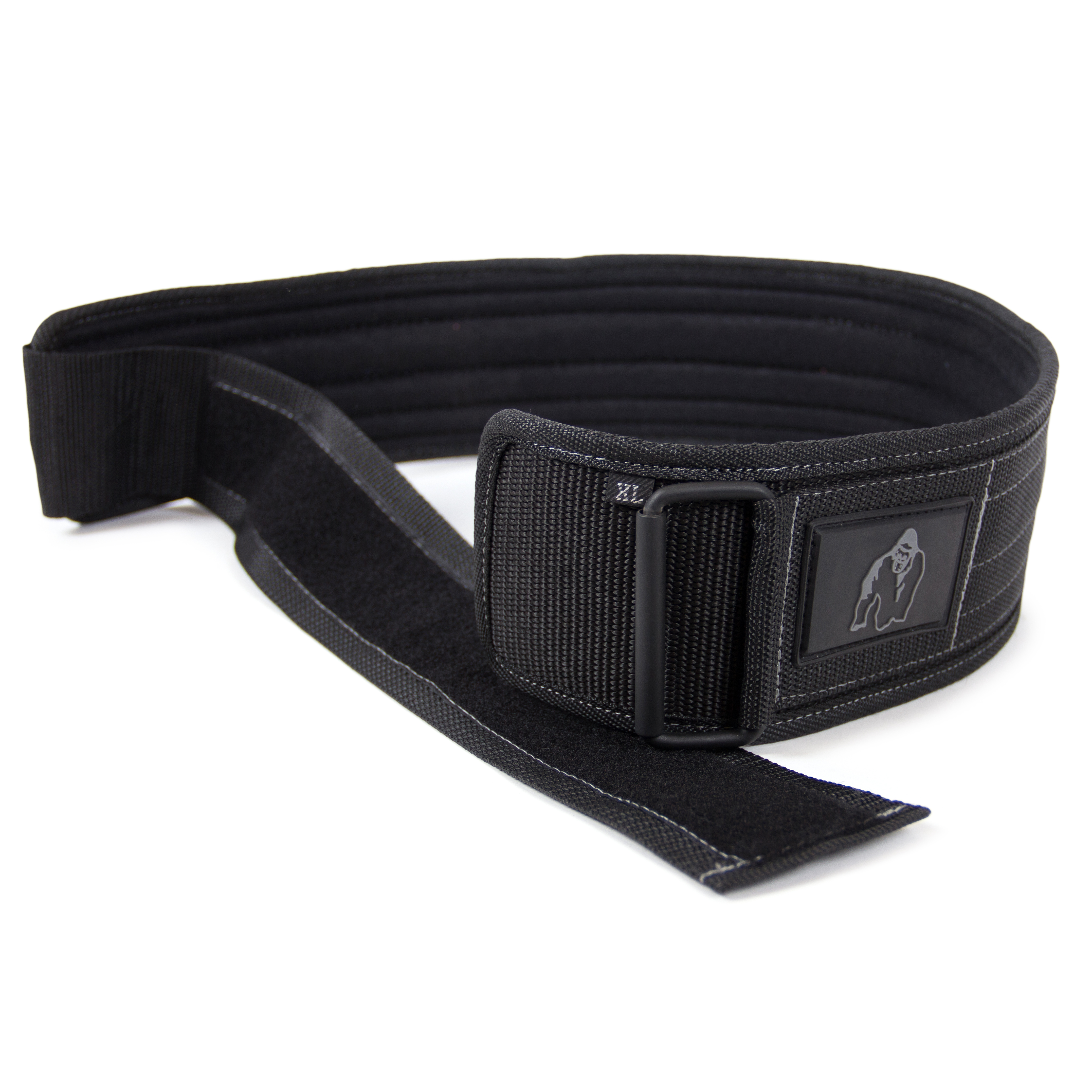4 Inch Nylon Belt, black/grey - 5