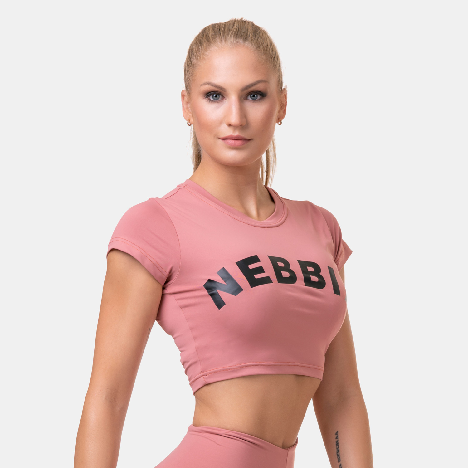 Sporty Crop Top, old rose