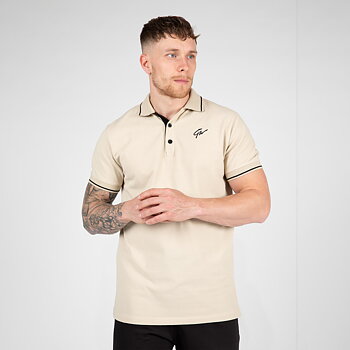 Delano Polo, beige/black
