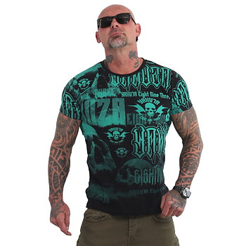 Metal System Allover T-Shirt, black