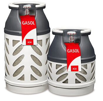 Gasol kompositflaska inkl. fyllning PC5