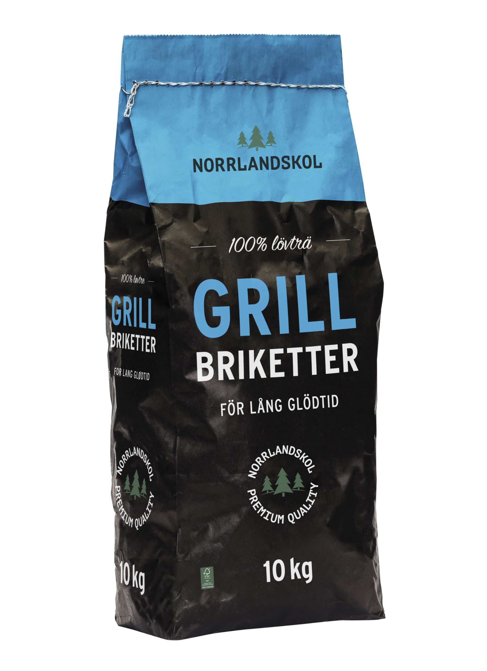 Grillbriketter 10 kg Norrlandskol - 3