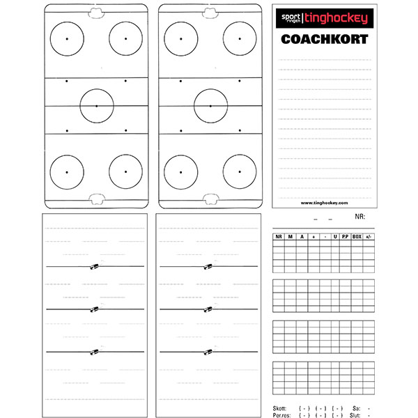 Coachkort Basic 10-pack