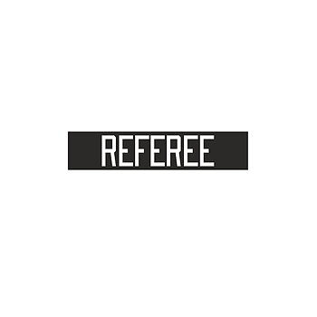 Namnplatta Subli Referee