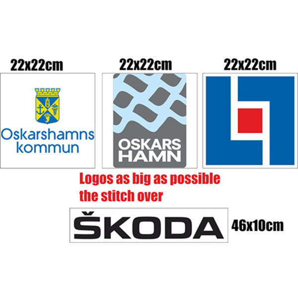 Jersey53 Velcro reklamplatta
