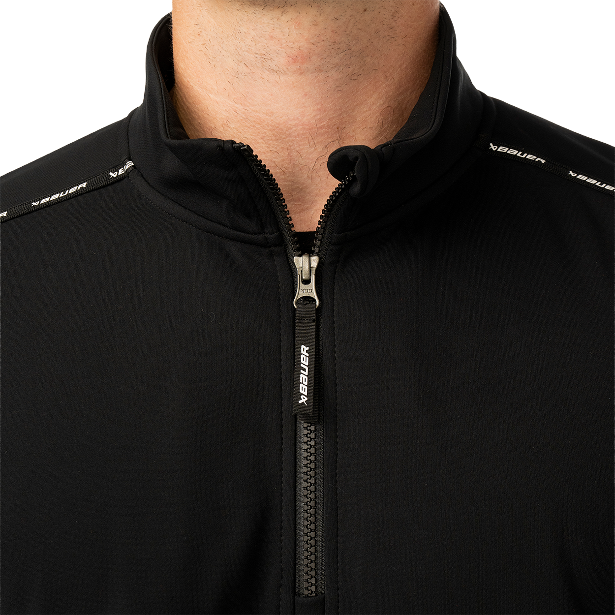 Bauer Team Fleece 1/2 Zip Top Jr S26 Sörhaga Alingsås Hockey - 2