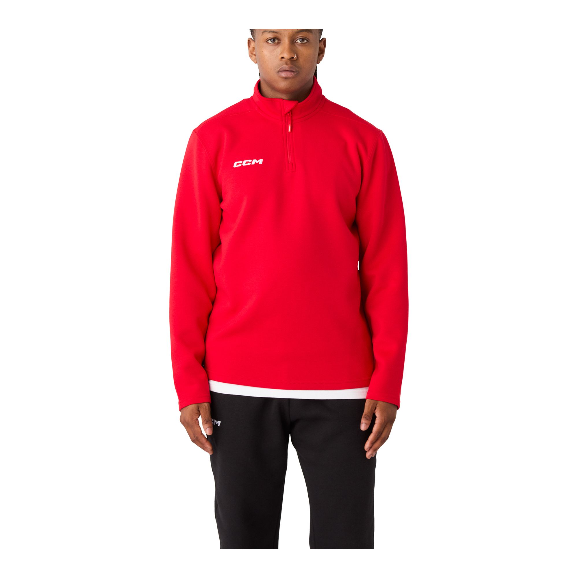 CCM Team Locker Room 1/4 Zip Top S26 - 3