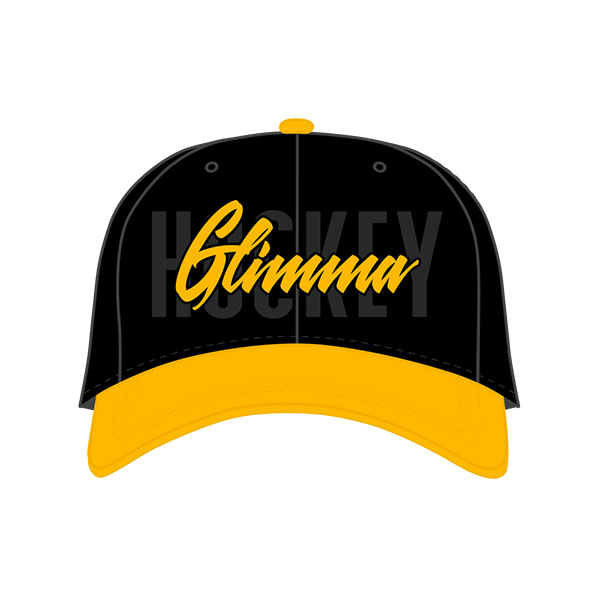 Glimma HK Curved Snapback keps