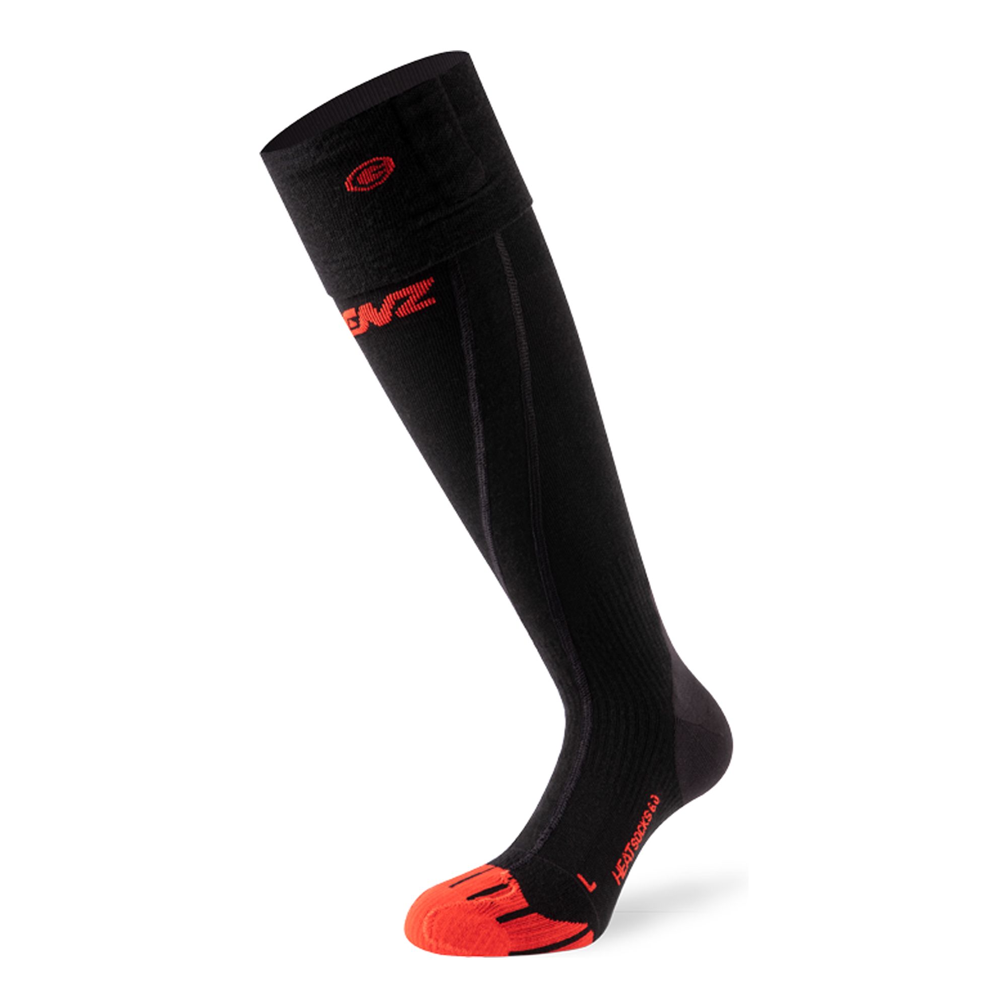 Lenz Heat Sock 6.1 Toe Cap Compression Värmestrumpor
