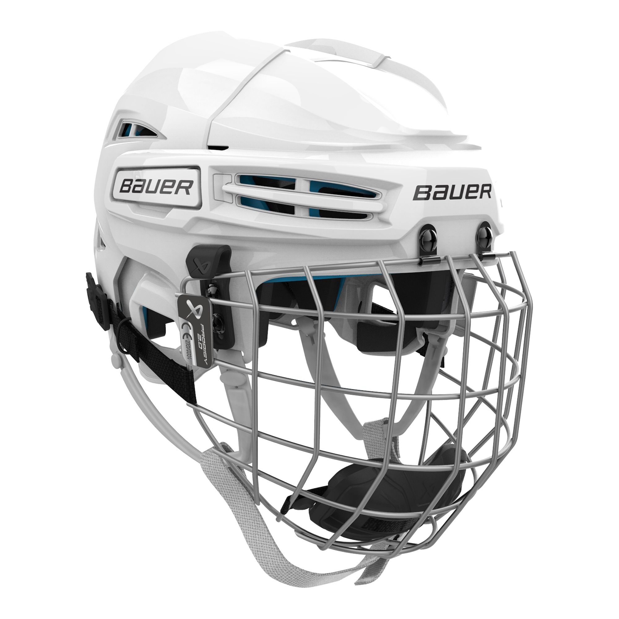 Bauer Prodigy 2.0 Hjälm Combo Jr - 2