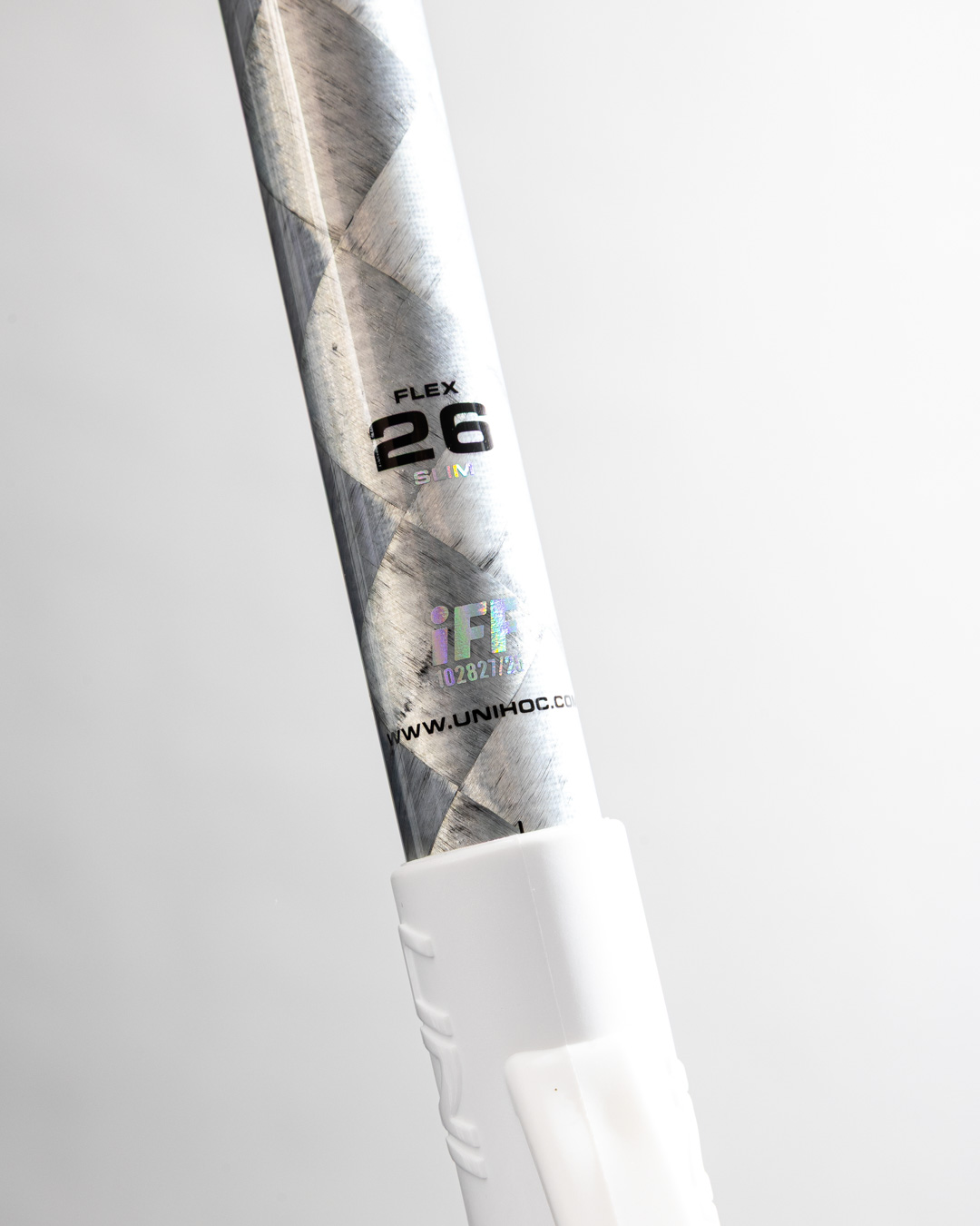 Unihoc Unilite Carbskin TI FL 26 Silver Classic Innebandyklubba - 4
