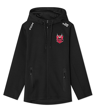 S26 CCM Team Locker Room Full Zip Hood Jr (Hudik Hockey)
