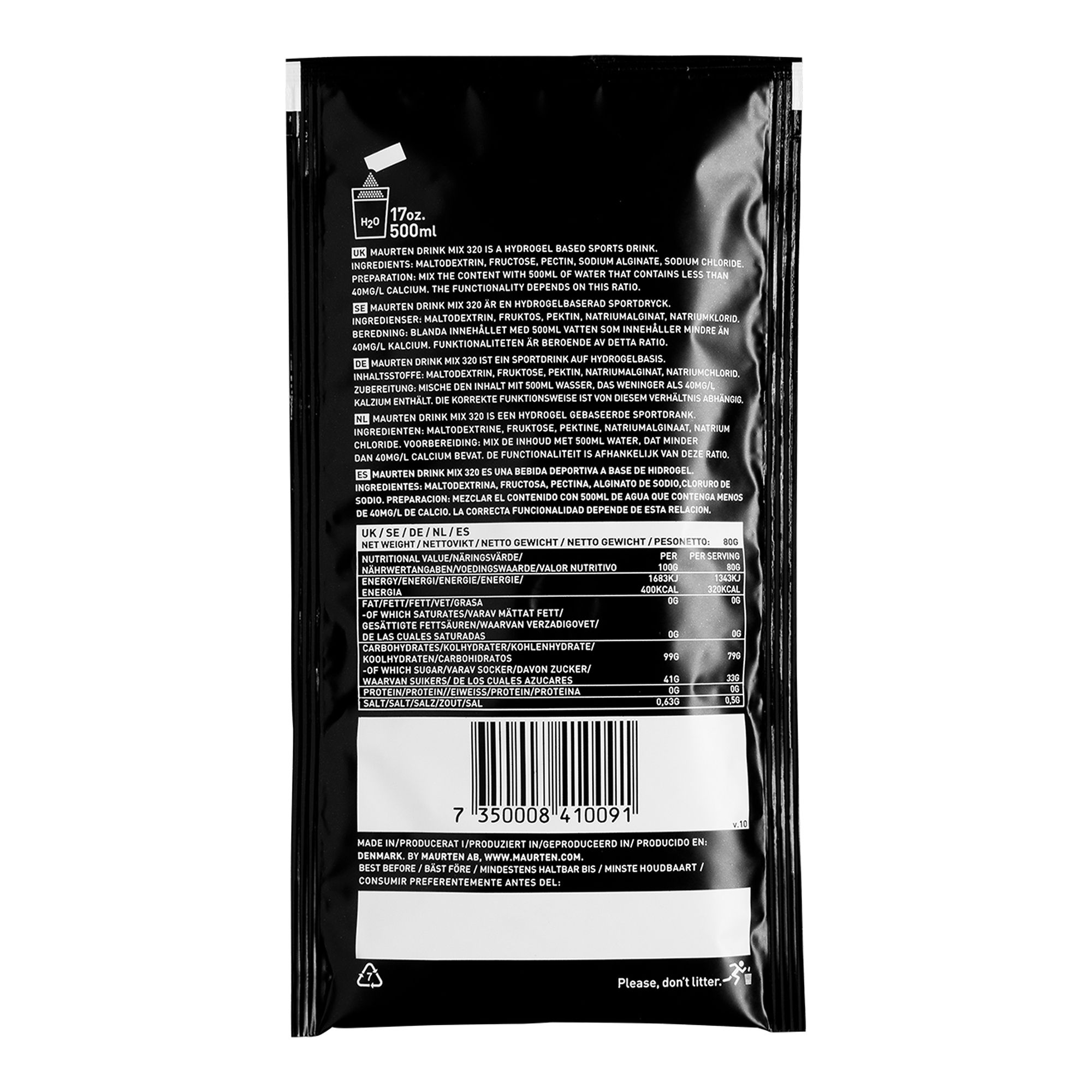 Maurten Drink Mix 320 - 14 portioner per paket - 3