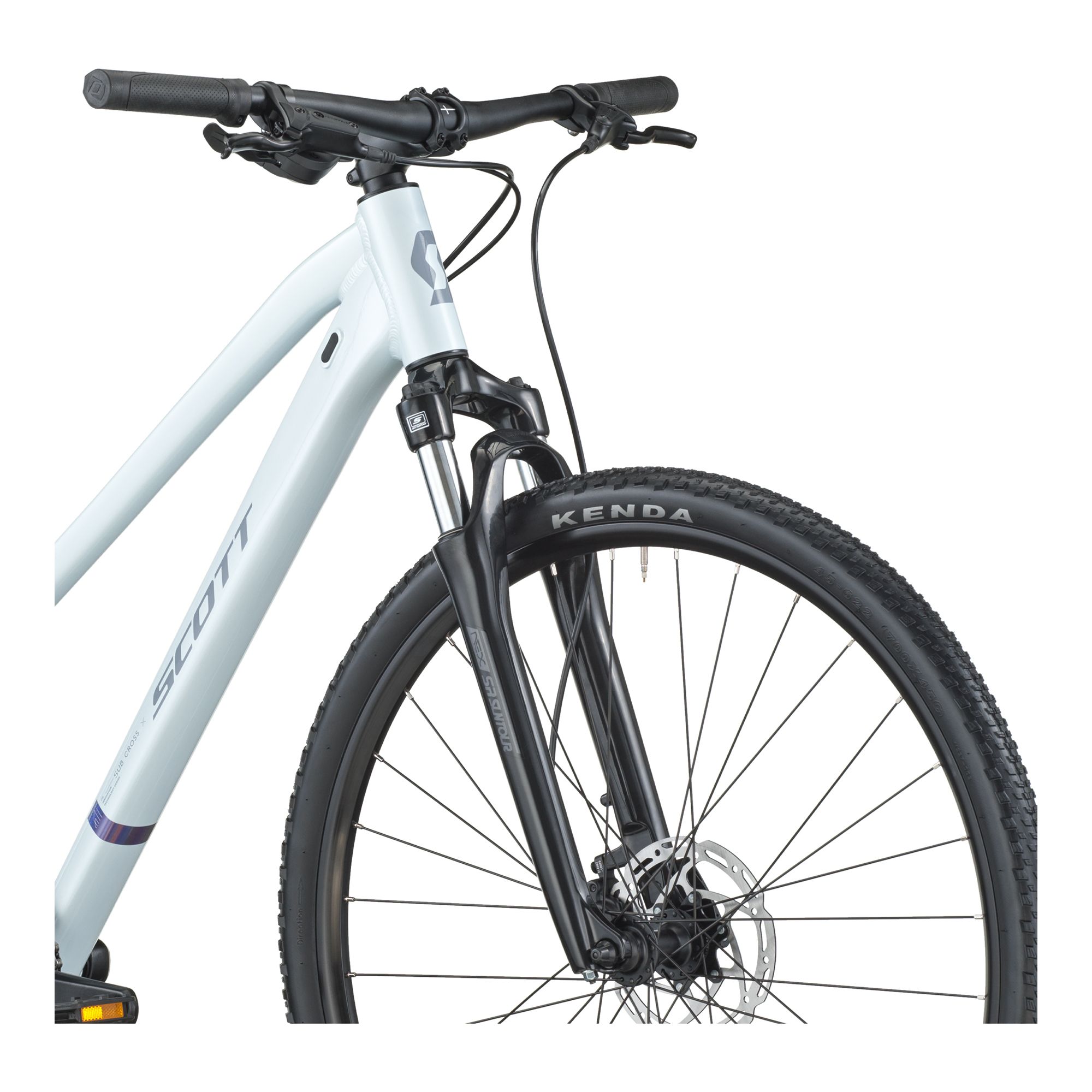 Scott Sub Cross 20 Slope 11-Växlad Hybridcykel - 4