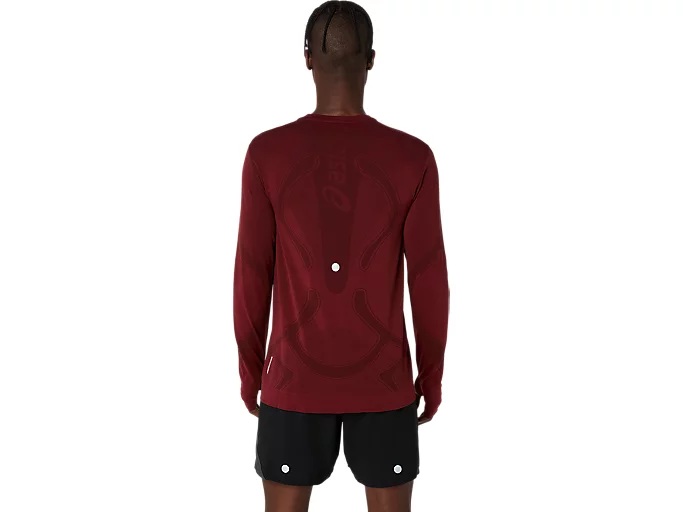 Asics Road Seamless LS Top Träningströja M  - 5