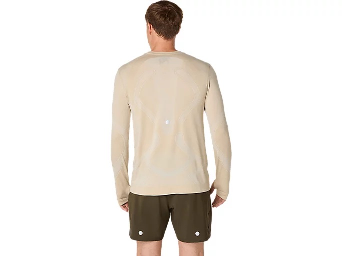 Asics Road Seamless LS Top Träningströja M  - 4