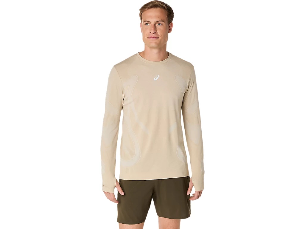 Asics Road Seamless LS Top Träningströja M 