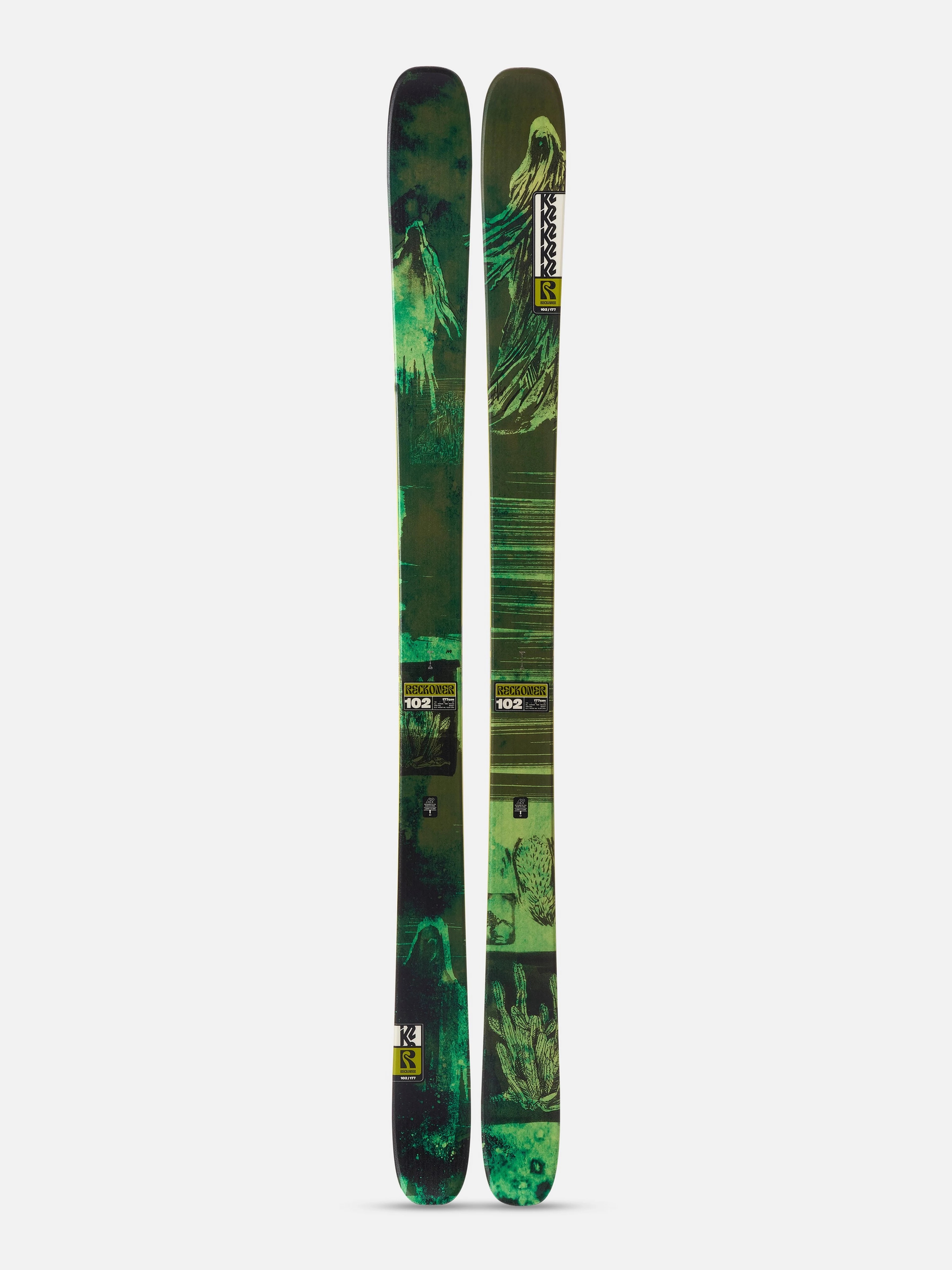 K2 Reckoner 102 + Marker Griffon 13 ID Skidpaket