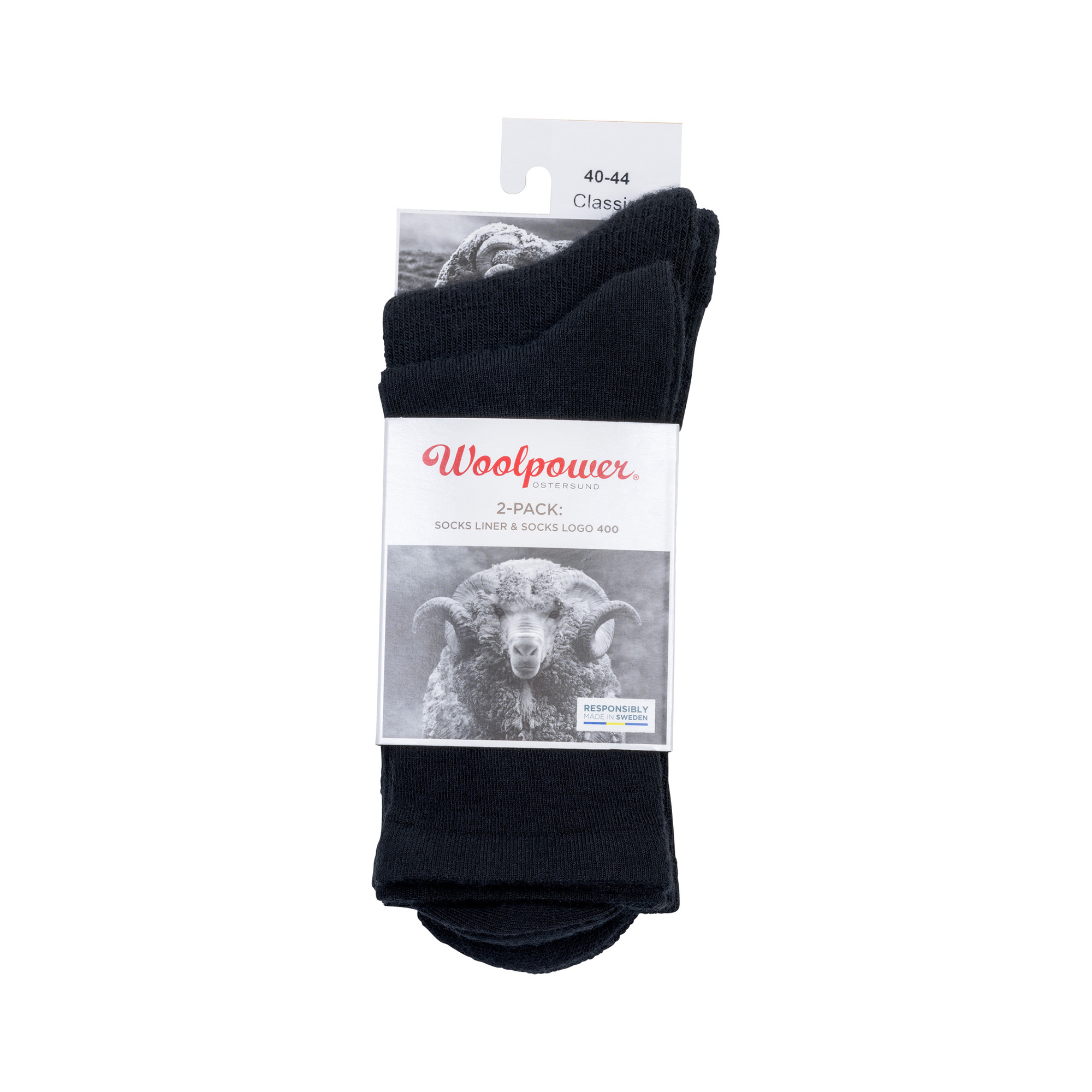 Woolpower Socks 2-Pack Classic Logo Line